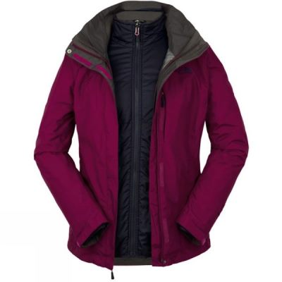 Chaquetas The North Face Loreto Triclimate Mujer - Fucsia - Chile HFO267980